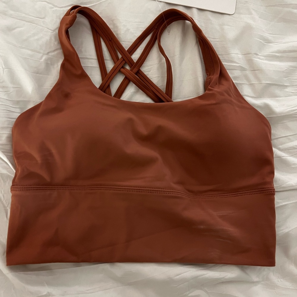 NWT Crz yoga sports bra, dusty pink